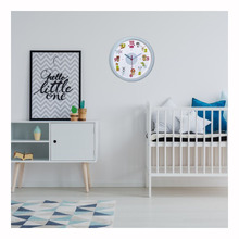 30.9cm Little Animals Kids' Wall Clock